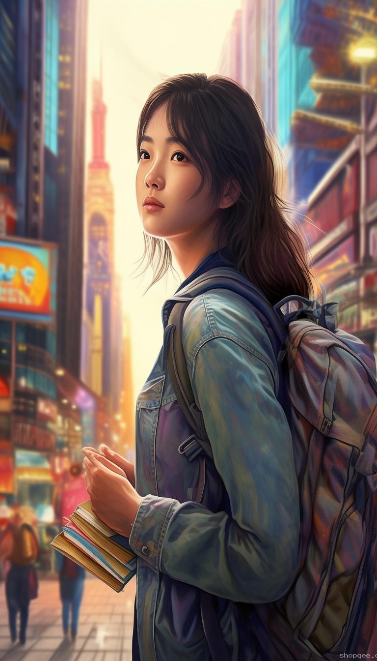 高考结束挑行李回家的女生实用指南：轻松返程秘籍